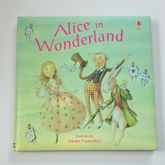 Alice In Wonderland Other - Alice in Wonderland Hardcover Book Illustrated By Mauro Evangelista